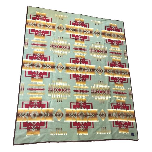 Pendleton “Beaver State” Wool Blanket – Chief Joseph 78"x65" (Vintage) - Picture 1 of 10